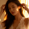 Midnight Bloom Sheer Lace bodysuits