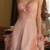 Whisper Lace Slip Dress