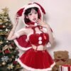 Christmas Santa Velvet Fantasy Costume Set