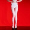 Crisscross Line Sheer Tights
