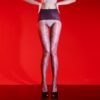 Crisscross Line Sheer Tights