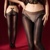 Harlequin Pattern Sheer Tights