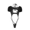 Midnight Trace Strappy Teddy