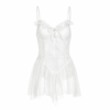 Midnight Veil Lace Babydoll