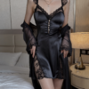 Moonlight Lace Panel Slip Dress
