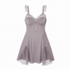 Moonlight Lace Panel Slip Dress