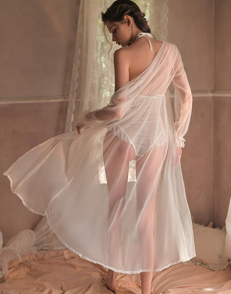 Noir Temptation Lace Teddy Set