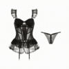 Private Sexy Lace Bustier Set