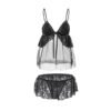 Sheer Layered Lace Cami Set