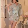 Silk Garden Kimono Maid Set