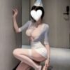 Soft Blue Nurse Sheer Uniform Set