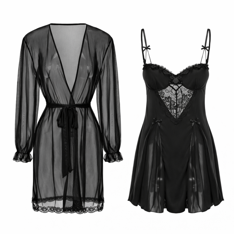 Velvet Whisper Chemise Set